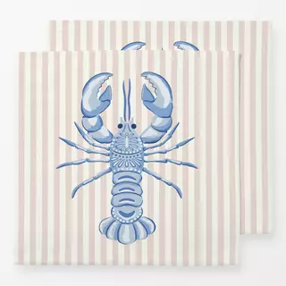 Servietten Blue lobster