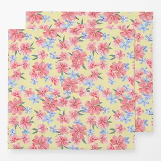 Servietten Happy Flowers gelb