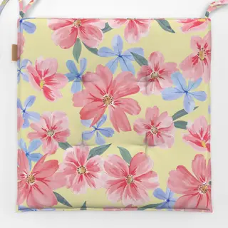 Sitzkissen Happy Flowers gelb