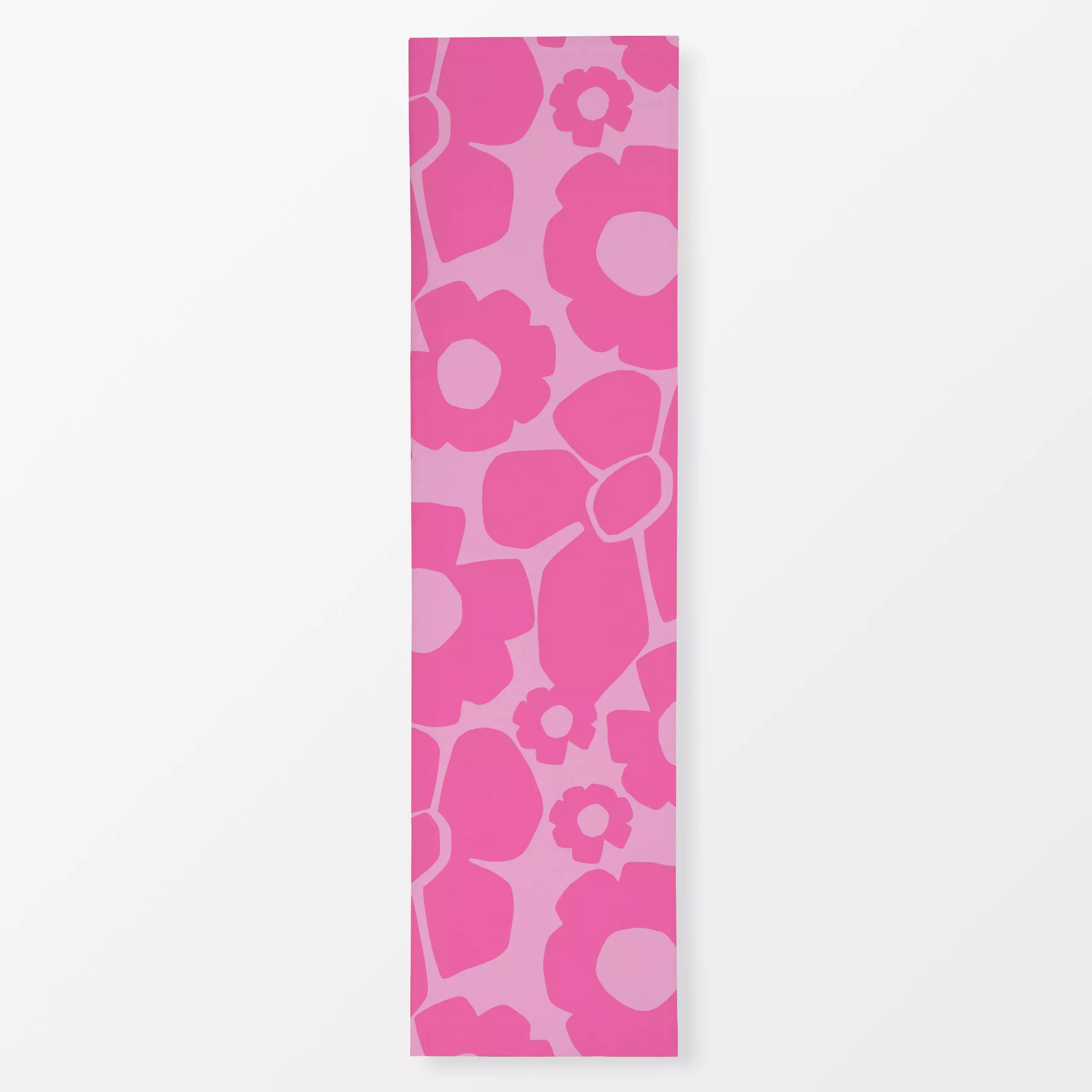 Tischläufer Rosa Blumenwiese - Blumen & Florales, Symbole & Muster - von „Lisa Jasmin Bauer"; rosa, Blumen, Sommerblumen, pi...