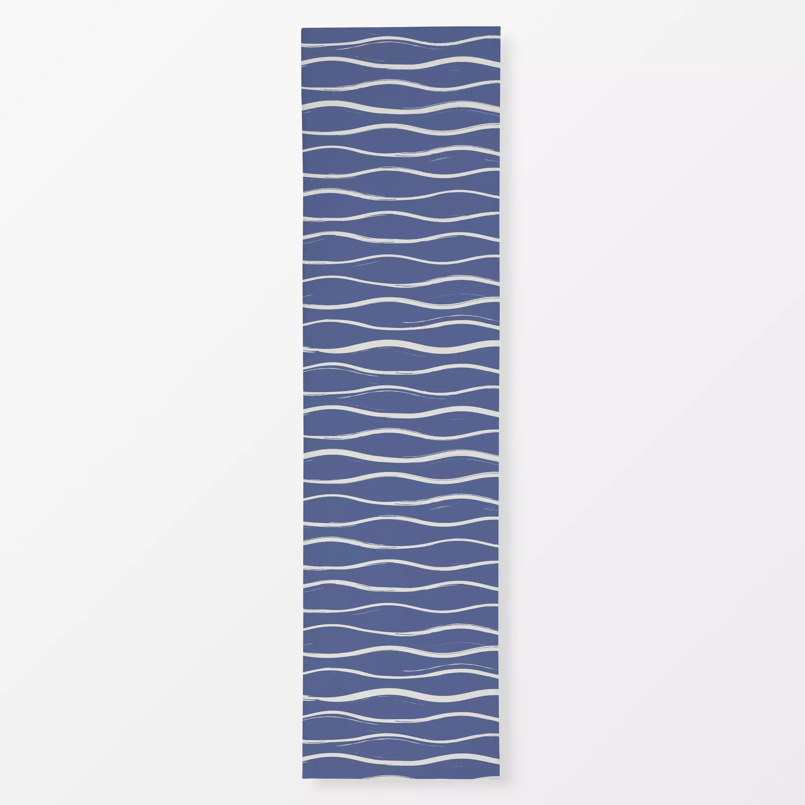 Tischläufer Waves Allover blau, gemustert, Sommer, von moDeern Design Studio
