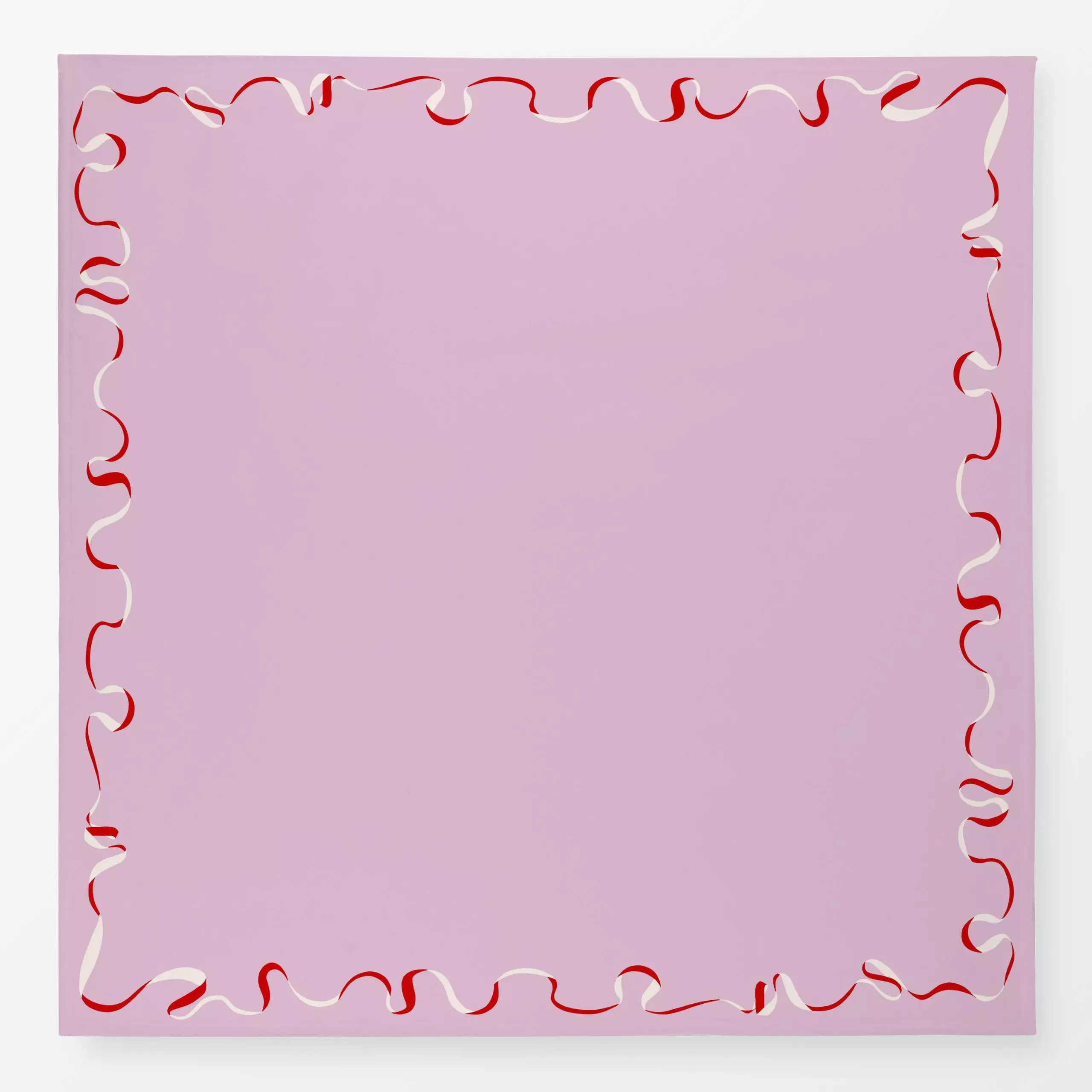 Tischdecke Tischdecke Ribbonrand Rosa - Weihnachten, Symbole & Muster - von „Sophie Augustin Illustration"; Weihnachten, gra...