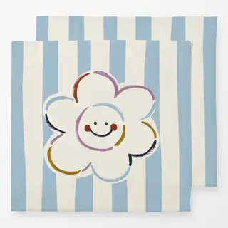Servietten Blumen Smile