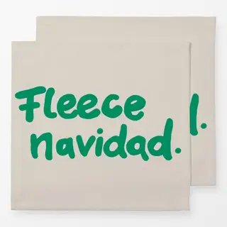 Servietten Fleece Navidad 1