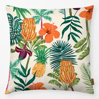 Kissen Exotic Jungle Vibes beige