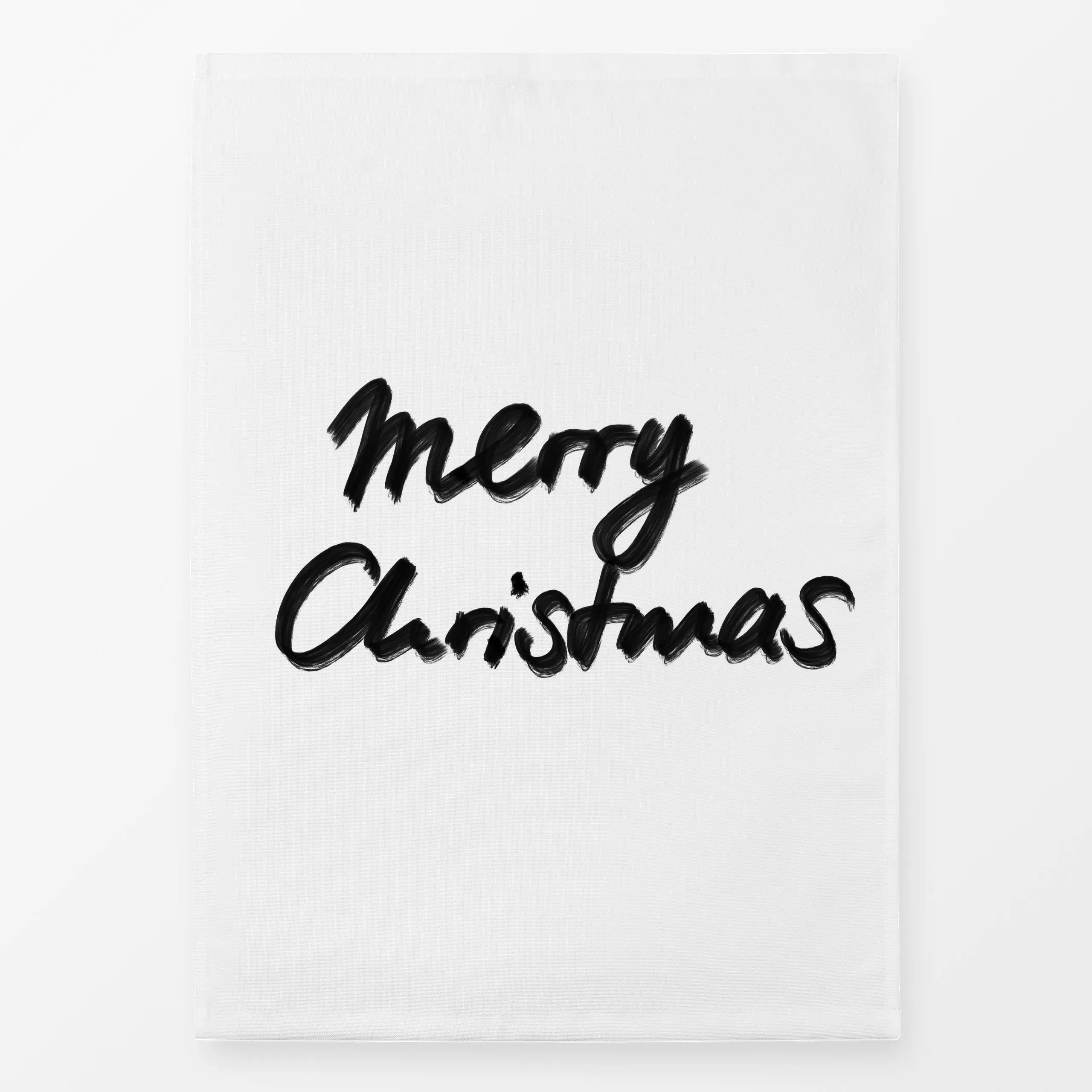 Geschirrtücher Merry Christmas - Weihnachten - von „Sophie Augustin Illustration"; Merry Christmas, Weihnachten, typografie,...