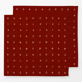 Servietten Folklore Muster Blüten