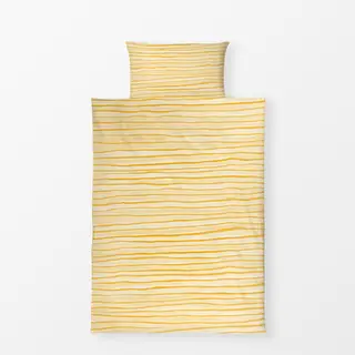 Bettwäsche Wilde-Streifen-gelb