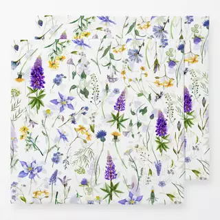 20 Servietten Mit Mohnblumen-Design – Sommerliche Tischdekoration