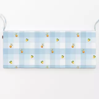 Bankauflage Vintage Citrus Gingham