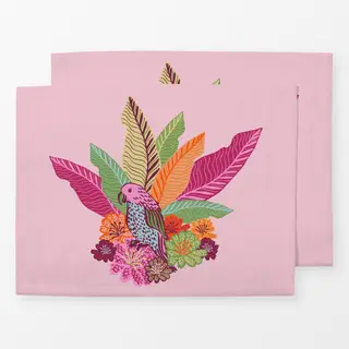 Tischset Frühlingsparadies Rosa