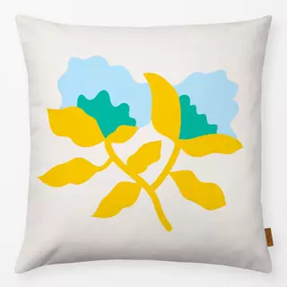 Kissen Sweet Flower Yellow Blue