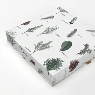 Bodenkissen Winter Greens