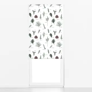 Raffrollo Winter Greens