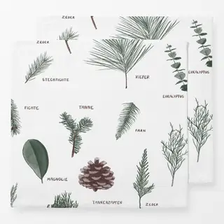 Servietten Winter Greens