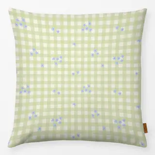 Kissen Gingham Flowers