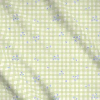 Meterware Gingham Flowers