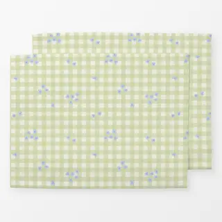 Tischset Gingham Flowers