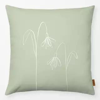 Kissen SNOWDROPS GREEN