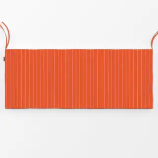 Bankauflage Fine Stripes pink orange