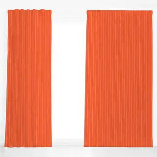 Dekovorhang Fine Stripes pink orange