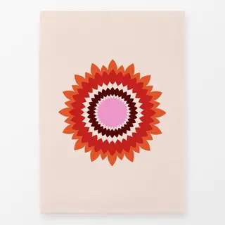 Geschirrtücher Retro Sunflower