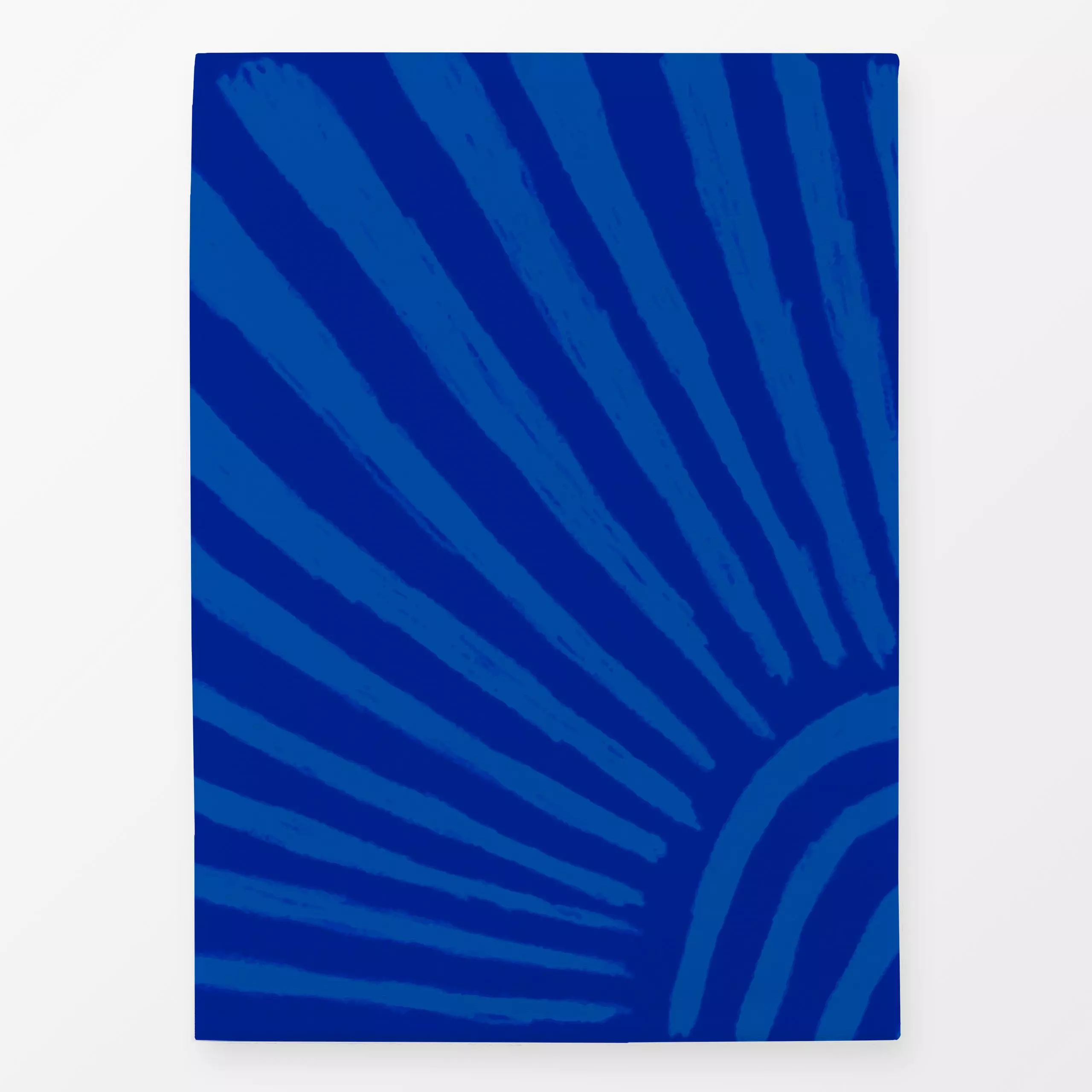Geschirrtücher Vibrant Summer - Muschel blau - Sommer, Symbole & Muster - von „Carolin Vonhoff"; Zeichnung, Linien, abstrakt...