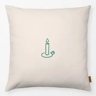 Kissen Candle Light beige