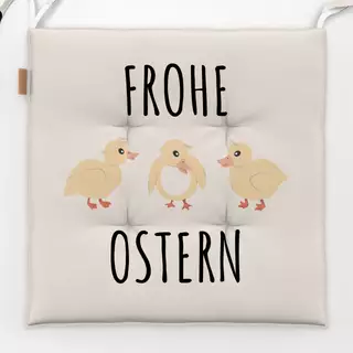 Sitzkissen Frohe Ostern Küken