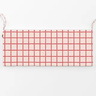 Bankauflage Erdbeeren Strawberry Grid