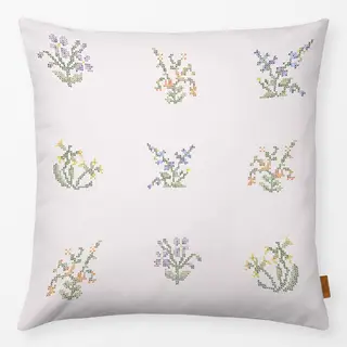 Kissen Kreuzstich Blumen