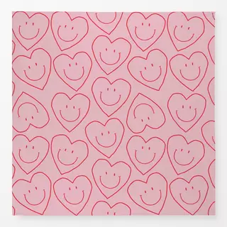 Tischdecke Heart Allover Pattern