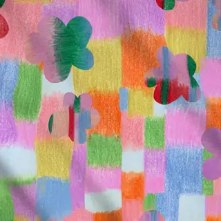 Meterware Frühling Art Muster no 3