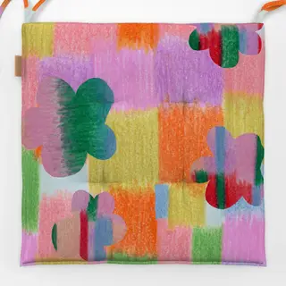 Sitzkissen Frühling Art Muster no 3