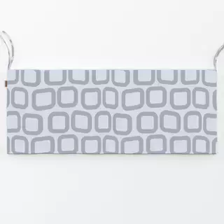 Bankauflage Retro Shape grey