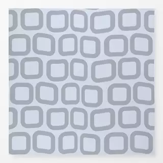 Tischdecke Retro Shape grey