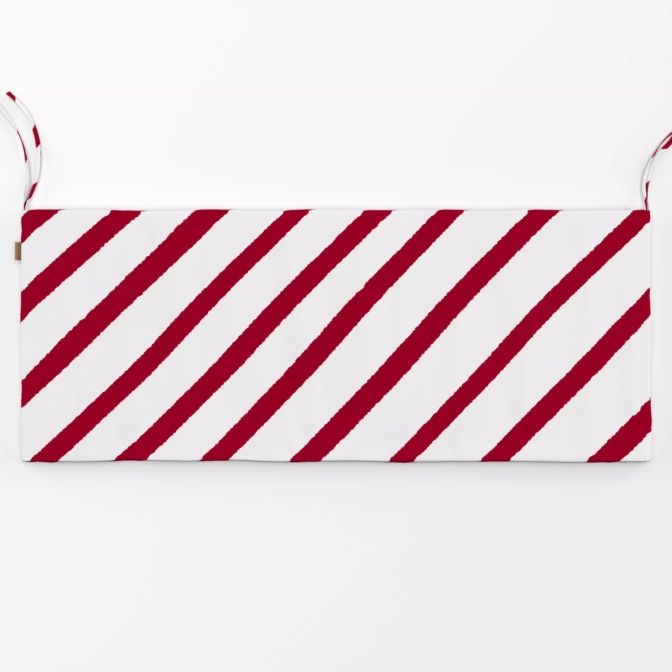 Bankauflage Streifen rot - Weihnachten, Winter, Symbole & Muster - von „Studio Dolci"; Muster, Streifen, Merry Christmas, We...