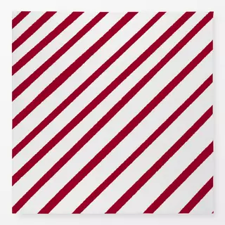 Tischdecke Streifen rot