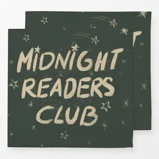 Servietten Midnight Readers Club