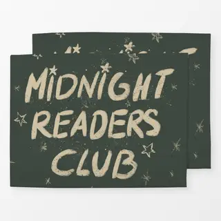 Tischset Midnight Readers Club