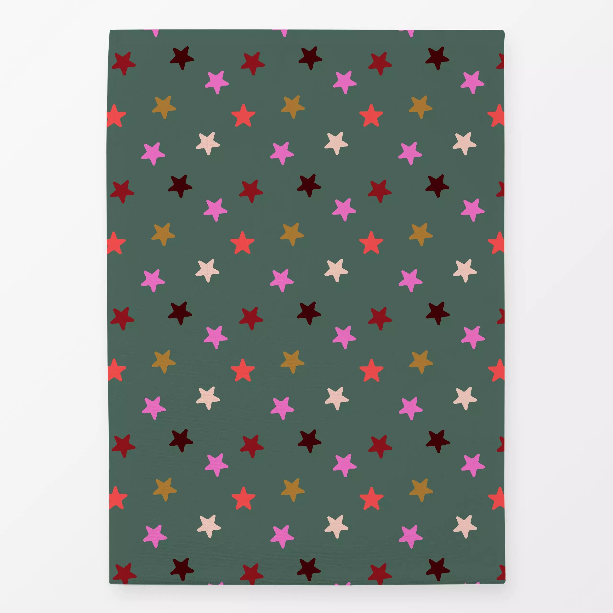 Geschirrtücher Weihnachtssterne grün - Weihnachten, Symbole & Muster - von „Patries Elisabeth"; Sterne, Weihnachten, Weihnac...