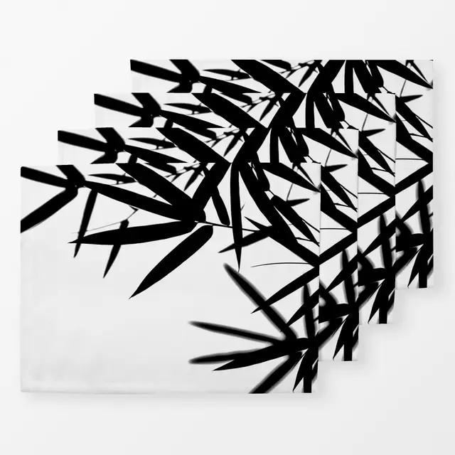 Tischset Schwarzer Bambus von Monika Strigel - textilwerk.com - Der  Onlineshop fr Heimtextilien aus Europa