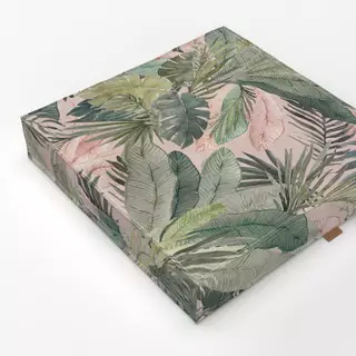 Bodenkissen Tropical watercolour Palms