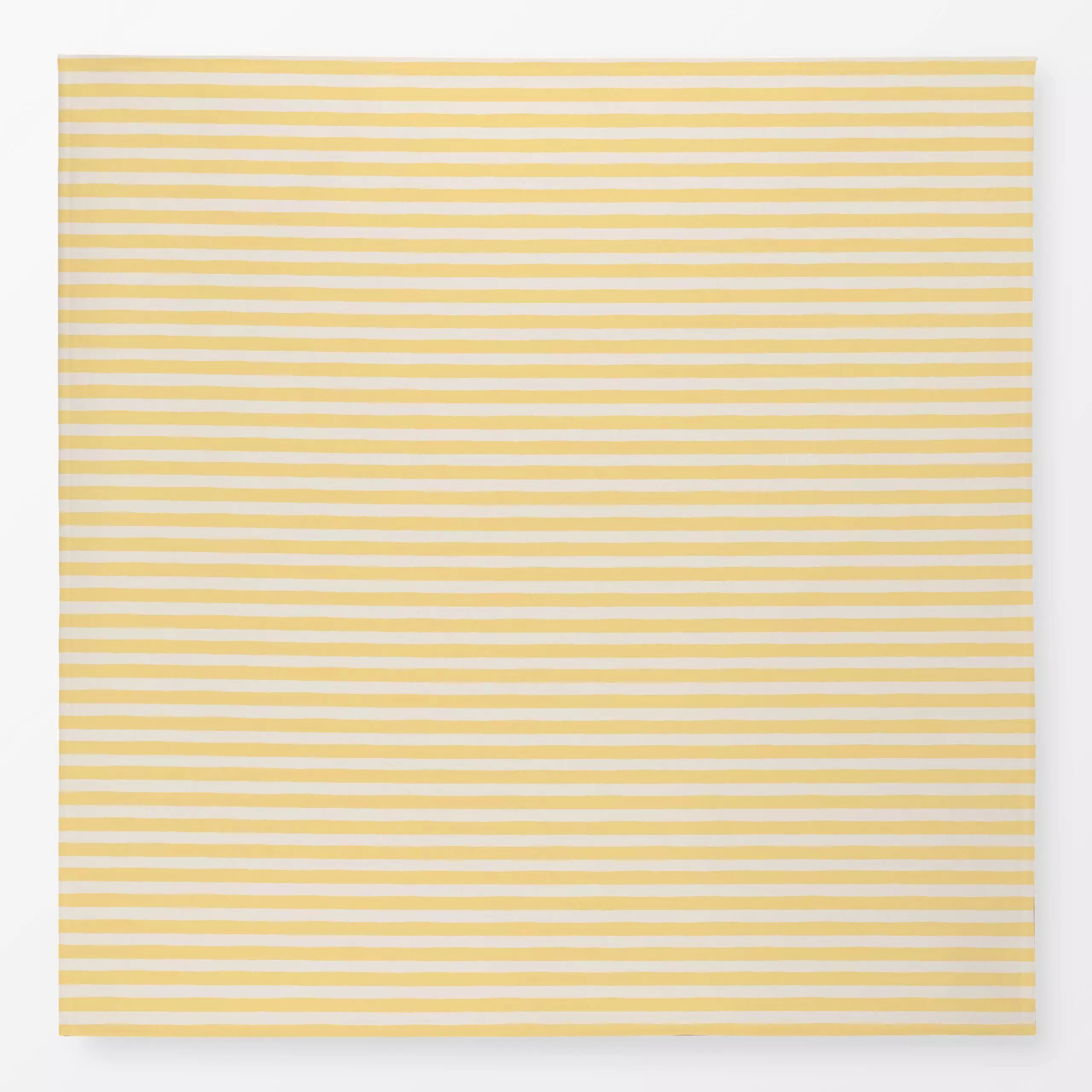 Tischdecke Schmale Streifen gelb - Symbole & Muster - von „Studio Kesse"; Linien, Streifen, gelb, gestreift, Gartendeko, Str...