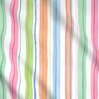 Meterware Art Stripes bunt