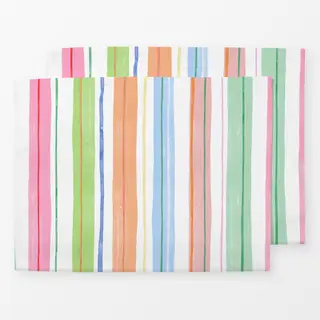Tischset Art Stripes bunt