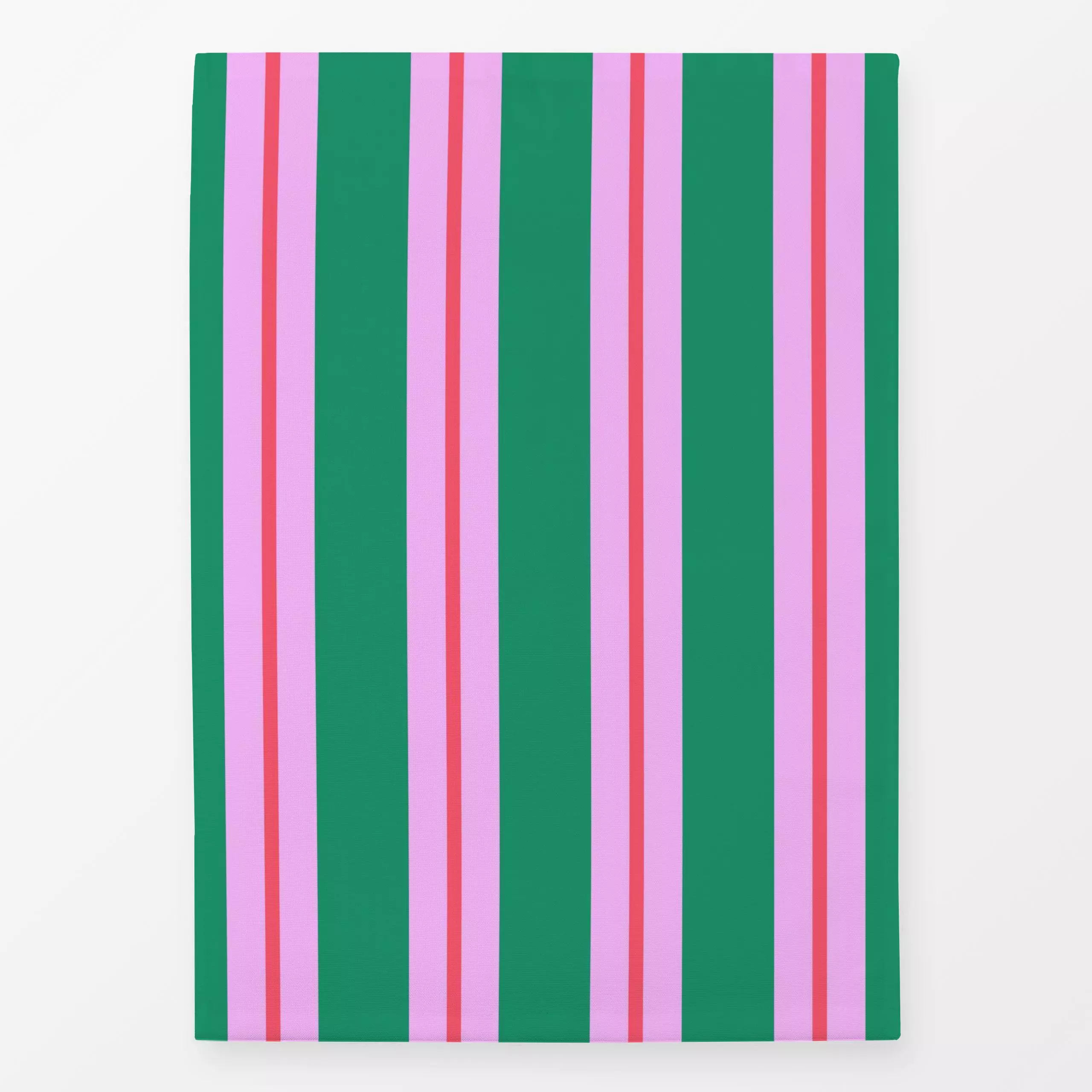 Geschirrtücher Retro Stripes Grün Pink - Sommer, Symbole & Muster - von „Studio ROSAGRAU"; Streifen, Retro, Sommerblumen, pi...
