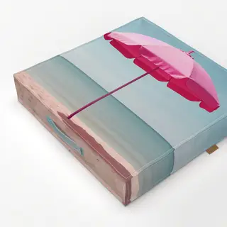 Bodenkissen Pink-Parasol