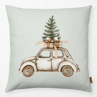 Kissen Cozy XMas Weihnachtsauto