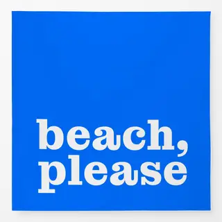 Tischdecke Beach please
